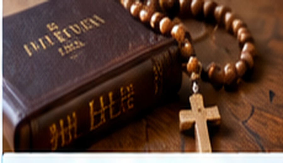 Bible and rosary